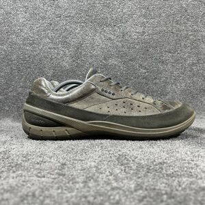 ECCO BIOM GRIP II Men's Sz 46 Brown Yak Leather Outdoor Athletic Hiking Shoes